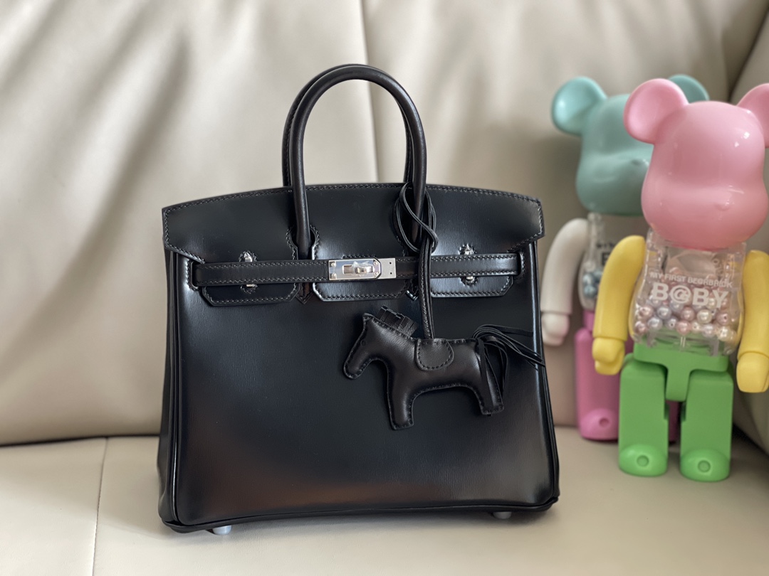 에르메스 버킨백25 블랙 은장